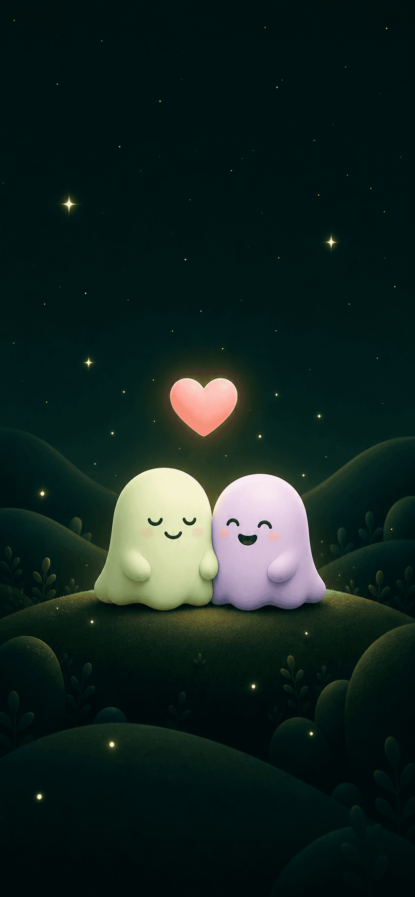 Two Seren characters sharing a calm moment